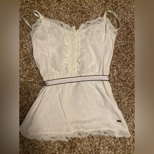 Med Aeropostale lace tank top